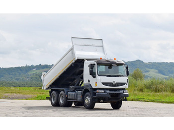 Tipvogn lastbil RENAULT Kerax 410