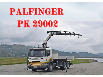 Lastbil med kran SCANIA P 420