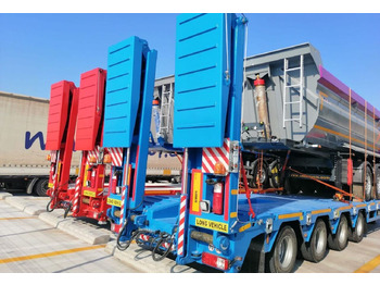 Nedbygget platform sættevogn LIDER