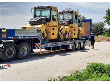 Nedbygget platform sættevogn EMIRSAN