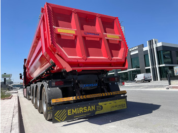 Ny Tipvogn sættevogn EMIRSAN SELF-STEERING, 4 AXLE U TYPE TIPPER: billede 2 Ny Tipvogn sættevogn EMIRSAN SELF-STEERING, 4 AXLE U TYPE TIPPER: billede 2
