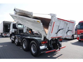 Tipvogn lastbil DAF CF 85.410 / 8X4 / WYWROTKA 2 STR / BORDMATIC / HYDROBURTA / SPRO: billede 3