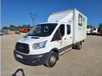 Varebil med kasse, Mandskabsbil Ford Transit 330 2,0 tdci - doka koffer 7 personal: billede 2