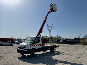 Lastbil, Lastbil med kran Iveco 35-140 S Ruthmann 145 TJ - Lifting Basket: billede 2