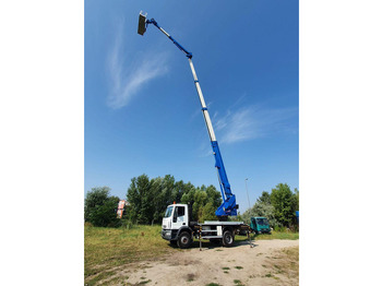 Lastbil, Lastbil med kran Iveco Eurocargo ML 180 E 24 - Bizocchi KJF 320 lifting basket 32 m: billede 4
