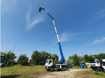 Lastbil, Lastbil med kran Iveco Eurocargo ML 180 E 24 - Bizocchi KJF 320 lifting basket 32 m: billede 5