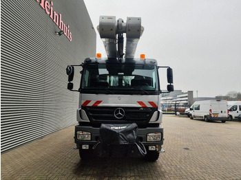 Lastbil, Lastbil med kran Mercedes-Benz Axor 1824 - Lifting basket: billede 2