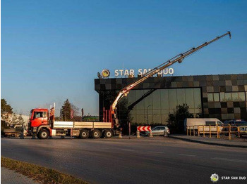 Lastbil med lad MAN TGS 35.400