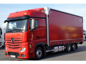Lastbil med presenning MERCEDES-BENZ Actros