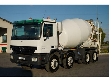 Leje en Mercedes-Benz ACTROS 3246 / BETONOMIESZARKA SCHWING STETTER / 8X4 / EPS + SPRZ Mercedes-Benz ACTROS 3246 / BETONOMIESZARKA SCHWING STETTER / 8X4 / EPS + SPRZ: billede 3