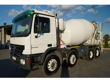 Leje en Mercedes-Benz ACTROS 3246 / BETONOMIESZARKA SCHWING STETTER / 8X4 / EPS + SPRZ Mercedes-Benz ACTROS 3246 / BETONOMIESZARKA SCHWING STETTER / 8X4 / EPS + SPRZ: billede 4