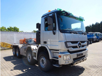 Lastbil kroghejs, Lastbil med kran Mercedes-Benz Actros 3244 - Hook lift truck 8x4: billede 3 Lastbil kroghejs, Lastbil med kran Mercedes-Benz Actros 3244 - Hook lift truck 8x4: billede 3