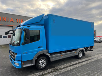 Lastbil varevogn Mercedes-Benz Atego 818 BOX CONTAINER + LIFT 1.HAND (DE): billede 2