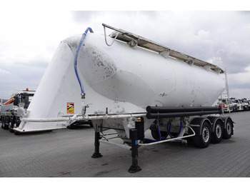 Silotrailer til transportering cement SPITZER CEMENTONACZEPA / 37 000 L / SILOS / 3 KOMORY / OSIE SAF / ALUFEL: billede 3 Silotrailer til transportering cement SPITZER CEMENTONACZEPA / 37 000 L / SILOS / 3 KOMORY / OSIE SAF / ALUFEL: billede 3