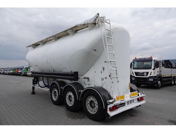 Silotrailer til transportering cement SPITZER CEMENTONACZEPA / 37 000 L / SILOS / 3 KOMORY / OSIE SAF / ALUFEL: billede 4 Silotrailer til transportering cement SPITZER CEMENTONACZEPA / 37 000 L / SILOS / 3 KOMORY / OSIE SAF / ALUFEL: billede 4