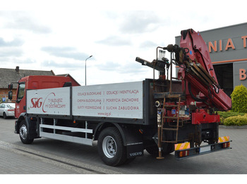 Lastbil med lad, Lastbil med kran Volvo FL 18.280 Pallet Forks Rotator "22.5 5300 kg HDS AT: billede 3