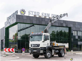 Lastbil med kran, Tipvogn lastbil MAN TGS 18.360 4x4 HIAB 144 E-4 Crane Kipper MAN TGS 18.360 4x4 HIAB 144 E-4 Crane Kipper: billede 3 Lastbil med kran, Tipvogn lastbil MAN TGS 18.360 4x4 HIAB 144 E-4 Crane Kipper MAN TGS 18.360 4x4 HIAB 144 E-4 Crane Kipper: billede 3