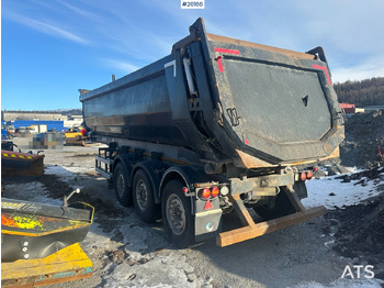 Tipvogn sættevogn Carnehl 3 akslet tippsemi: billede 5