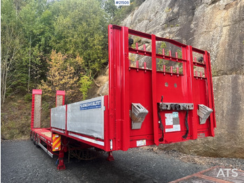 Nedbygget platform sættevogn DOLL