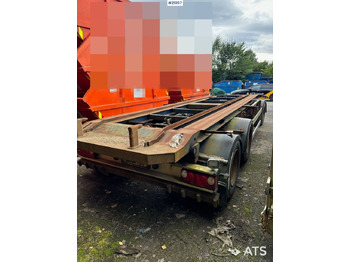 Kroghejsvogn/ Skip loader anhænger ISTRAIL