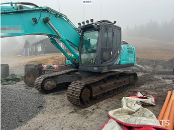 Bæltegravemaskine Kobelco SK210LC-10 Beltegraver m/ pusseskuffe, tilt og GPS: billede 3 Bæltegravemaskine Kobelco SK210LC-10 Beltegraver m/ pusseskuffe, tilt og GPS: billede 3