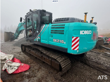 Bæltegravemaskine Kobelco SK210LC-10 Beltegraver m/ pusseskuffe, tilt og GPS: billede 5 Bæltegravemaskine Kobelco SK210LC-10 Beltegraver m/ pusseskuffe, tilt og GPS: billede 5