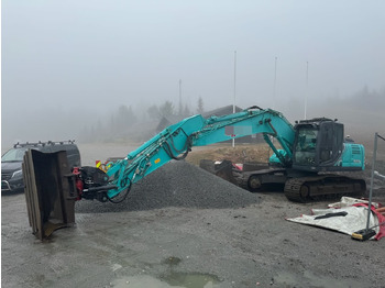 Bæltegravemaskine Kobelco SK210LC-10 Beltegraver m/ pusseskuffe, tilt og GPS: billede 2 Bæltegravemaskine Kobelco SK210LC-10 Beltegraver m/ pusseskuffe, tilt og GPS: billede 2
