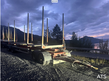 Anhænger til tømmer