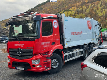 Leje en Mercedes Actros 2543 6x2 2 – kammers komprimatorbil m/ 2020 JOAB Anaconda twin påbygg Mercedes Actros 2543 6x2 2 – kammers komprimatorbil m/ 2020 JOAB Anaconda twin påbygg: billede 1