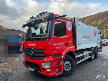 Leje en Mercedes Actros 2543 6x2 2 – kammers komprimatorbil m/ 2020 JOAB Anaconda twin påbygg Mercedes Actros 2543 6x2 2 – kammers komprimatorbil m/ 2020 JOAB Anaconda twin påbygg: billede 4