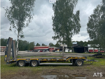 Nedbygget platform påhængsvogn NC m/ hydrauliske kjørebruer: billede 2 Nedbygget platform påhængsvogn NC m/ hydrauliske kjørebruer: billede 2