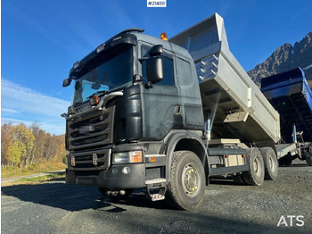 Leje en Scania Scania G480 6x4 brøyterigget tippbil Scania Scania G480 6x4 brøyterigget tippbil: billede 1 Leje en Scania Scania G480 6x4 brøyterigget tippbil Scania Scania G480 6x4 brøyterigget tippbil: billede 1