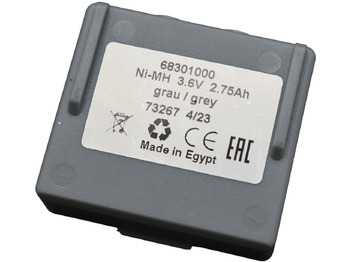 Ny Batteri for Lastbilkran Batería original Hetronic 68300600, 68300900, 900, HE900, KH68300990: billede 2