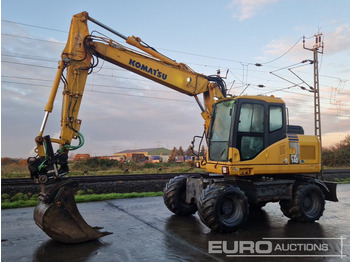 Hjulgravemaskine KOMATSU PW140