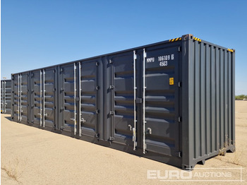Skibscontainer 40' HQ Container, One Side Multi Door, 4 Doors / Contenedor: billede 2