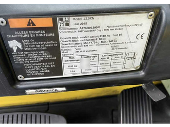 El gaffeltruck Hyster J2.5XN: billede 4 El gaffeltruck Hyster J2.5XN: billede 4