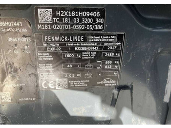 El gaffeltruck Linde E16P-02: billede 4 El gaffeltruck Linde E16P-02: billede 4