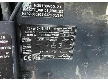 Diesel gaffeltruck Linde H50D-02: billede 4