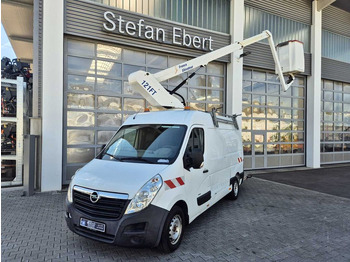 Lastbil med mandskabslift OPEL