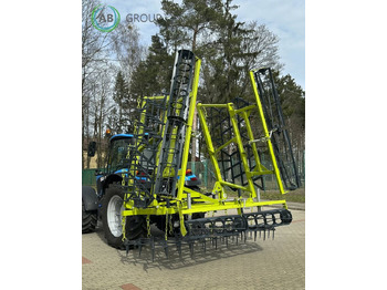 Harve POM Augustów 7-field mounted tine harrow with string roller: billede 4