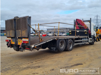 Lastbil med lad til transportering tungemaskiner 2009 Scania P310: billede 5 Lastbil med lad til transportering tungemaskiner 2009 Scania P310: billede 5