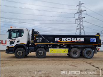 Tipvogn lastbil 2019 Scania P410XT: billede 2