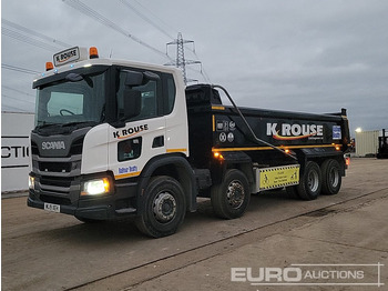 Tipvogn lastbil SCANIA P 410