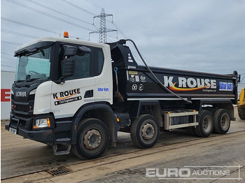 Tipvogn lastbil SCANIA P 410