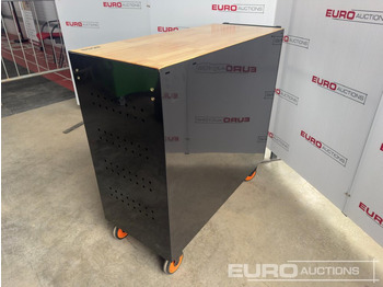 Værkstedsudstyr 2025 Boss Wheeled Tool Trolley, 523pcs Tool Kit, Worktop (Black): billede 5