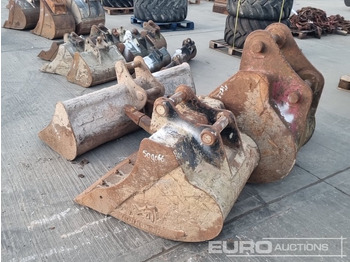 Skovl 58" Ditching, 30", 24", 24" Digging Bucket 60mm Pin to suit 10 Ton Excavator: billede 3