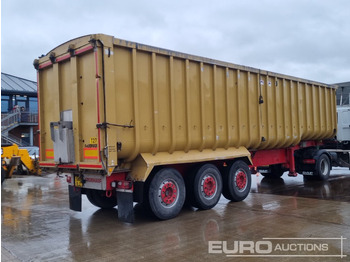 Tipvogn sættevogn Fruehauf Tri Axle Bulk Tipping Trailer, Easy Sheet: billede 5