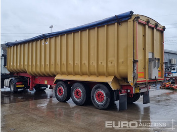 Tipvogn sættevogn Fruehauf Tri Axle Bulk Tipping Trailer, Easy Sheet: billede 3