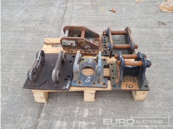 Hydraulisk hammer Headstock 30-35mm Pin to suit Mini Excavator (5 of): billede 4