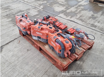 Bygningsudstyr Hilti Battery Vacuum (3 of), 110Volt Orbital Sander (2 of), Battery Drill, Battery (2 of), Charger (4 of), Milwaukee Battery Impact Wrench (2 of), Charger (2 of), Battery, DeWalt Battery Impact Wrench: billede 5